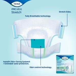 Tena Bariatric Brief 3XL 4/bx 8/bg - Box