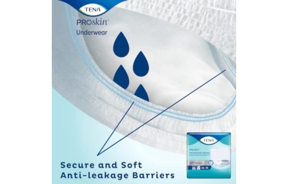 Tena Extra Underwear Small 4/bx 16/bg Box