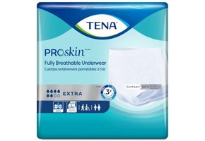 Tena Extra Underwear Small 4/bx 16/bg Box