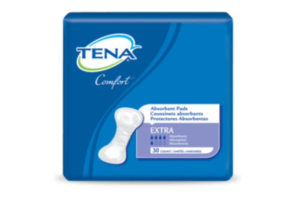 Tena Comfort Extra Pad w/Adhesive Strip