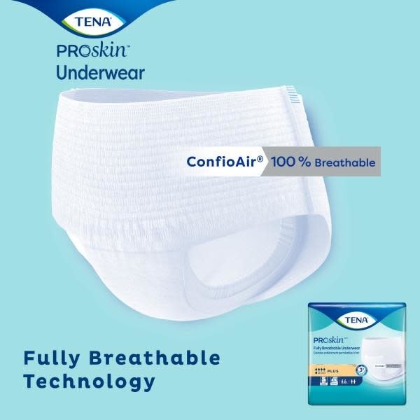 Tena ProSkinPlus Underwear Medium 4/Box