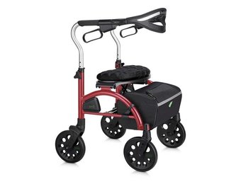 Xpresso Zero Rollator 4 Wheel Walker Tall 350lbs