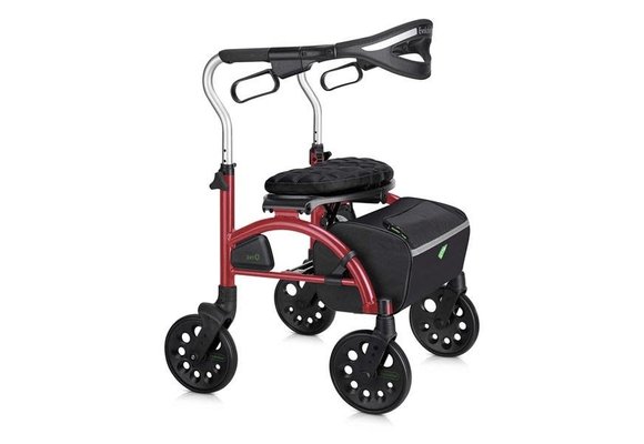 Xpresso Zero Rollator 4 Wheel Walker Tall 350lbs