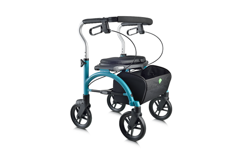 Xpresso Zero Rollator 4 Wheel Walker Tall 300lbs