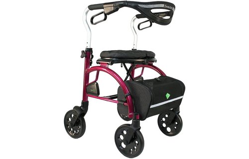 Xpresso Zero Rollator 4 Wheel Walker Tall 300lbs