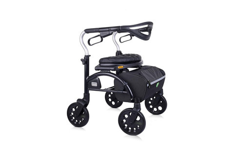 Xpresso Zero Rollator 4 Wheel Walker Tall 300lbs