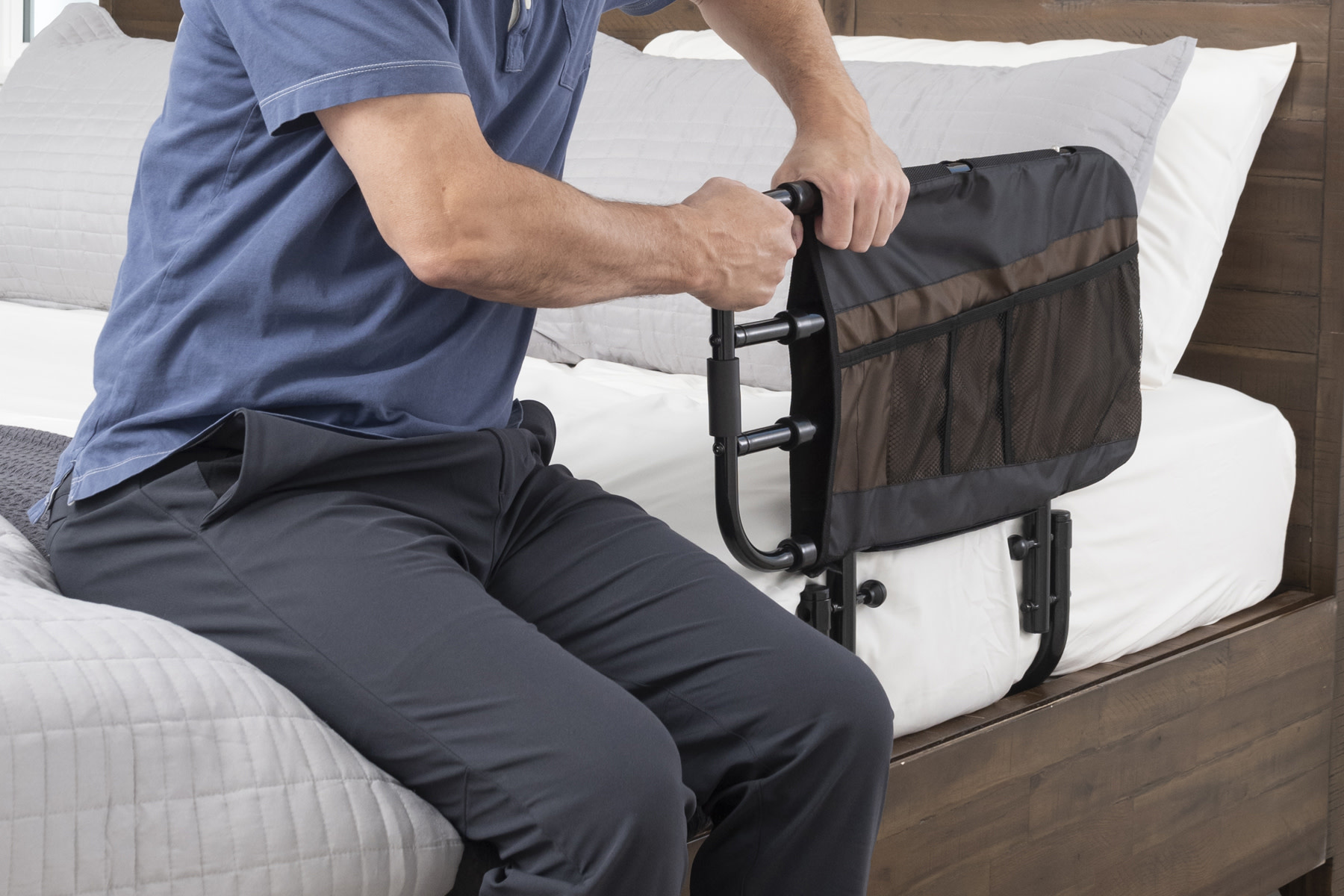 Stander EZ Adjustable Bed Rail Medi Healthcare
