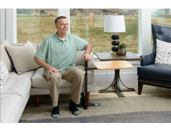 Signature Life Independence Tray Table w/Handle Cup Holder & Pouch