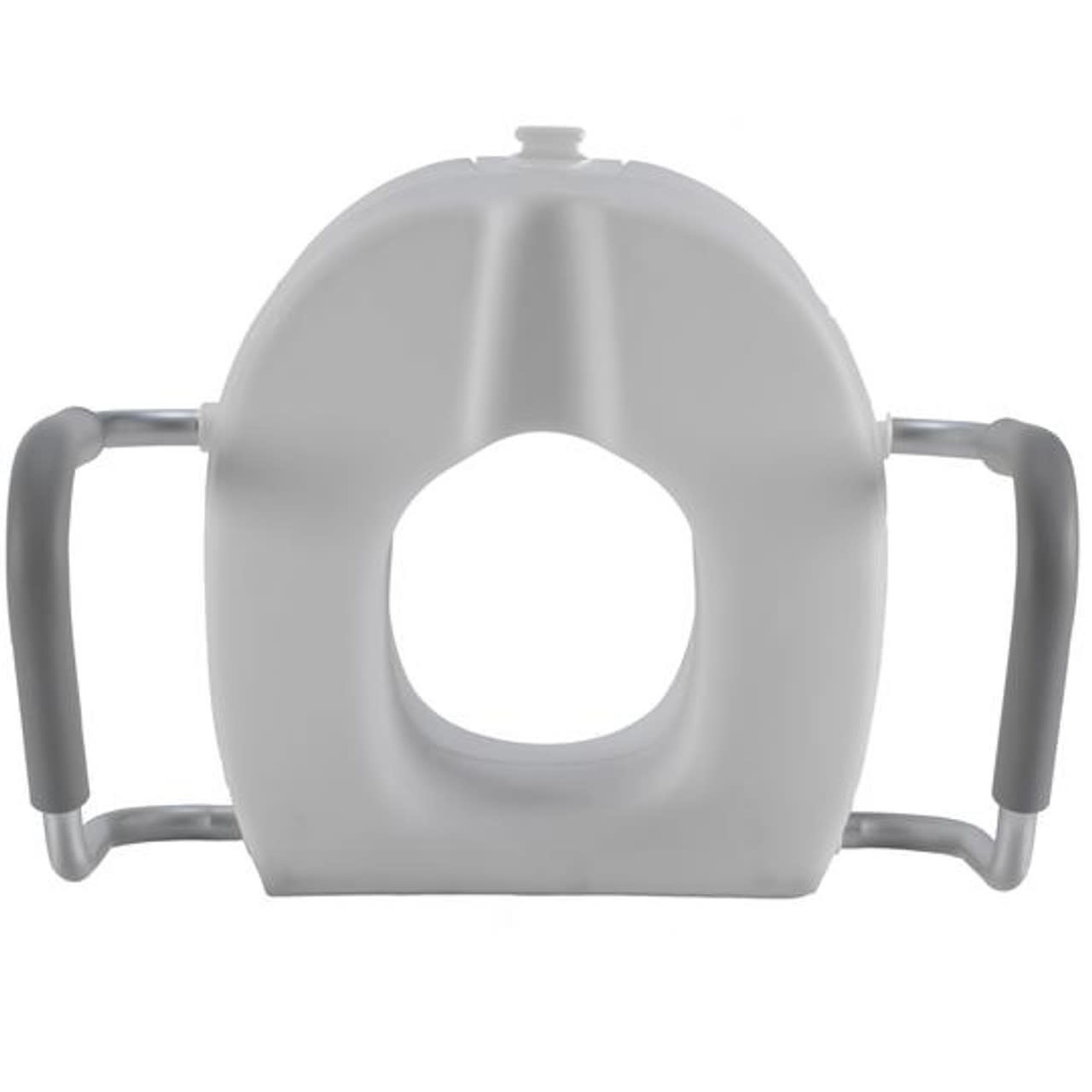 Airway Molded Raised Toilet Seat With Removable Arms