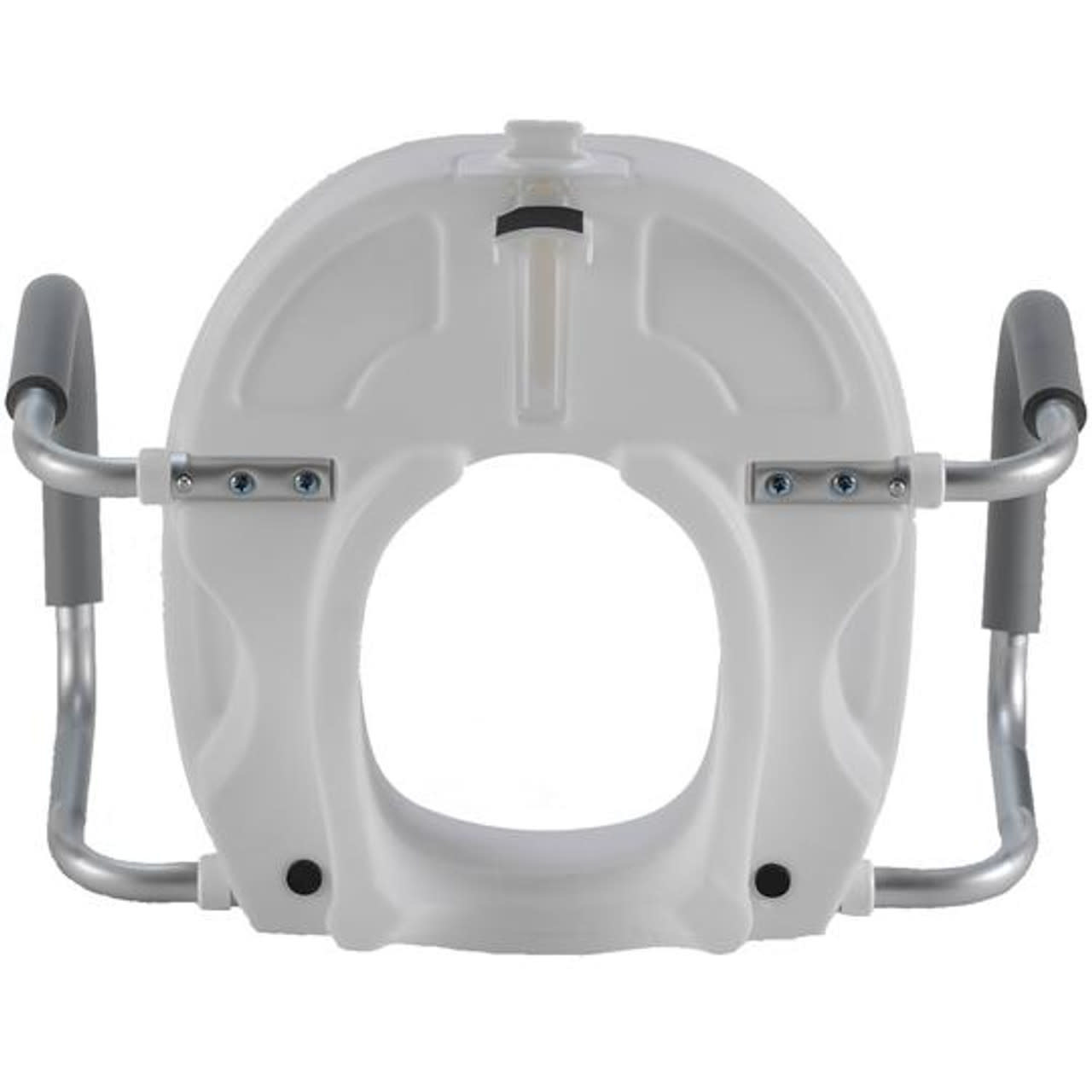 Airway Molded Raised Toilet Seat With Removable Arms