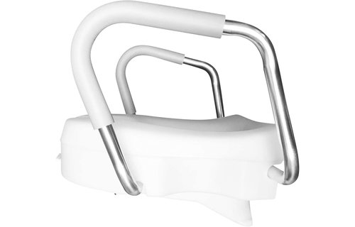 Airway Molded Toilet Seat Riser With Arm Rests