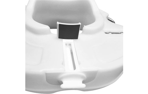 Airway Molded Toilet Seat Riser With Arm Rests
