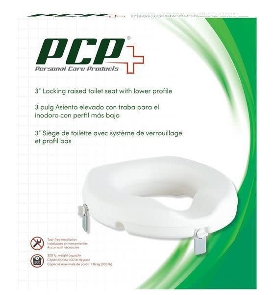 Airway 3" Universal Raised Toilet Seat