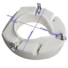 Airway 3" Universal Raised Toilet Seat