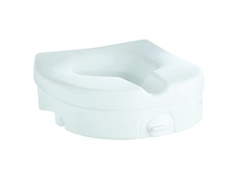 Airway Molded Raised Toilet Seat With Tightening Lock