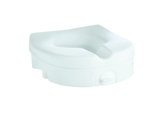Airway Molded Raised Toilet Seat With Tightening Lock