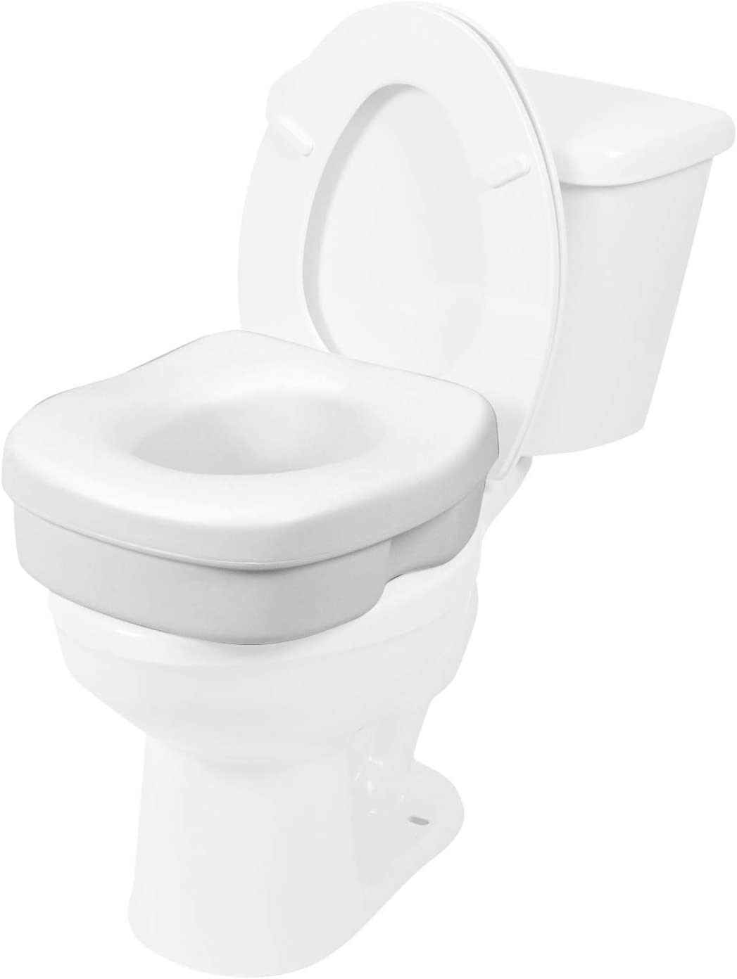 Airway Contoured Molded Raised Toilet Seat