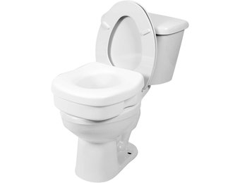 Airway Lightweight Molded Toilet Seat Riser