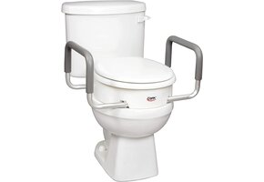 Carex Toilet Seat Elevator with Handles - Standard