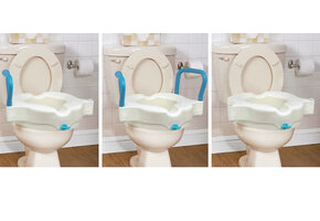 Aquasense 3-in-1 Raised Toilet Seat