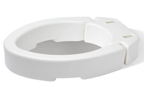 Carex Hinged Toilet Seat Riser
