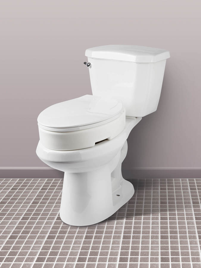 Carex Hinged Toilet Seat Riser