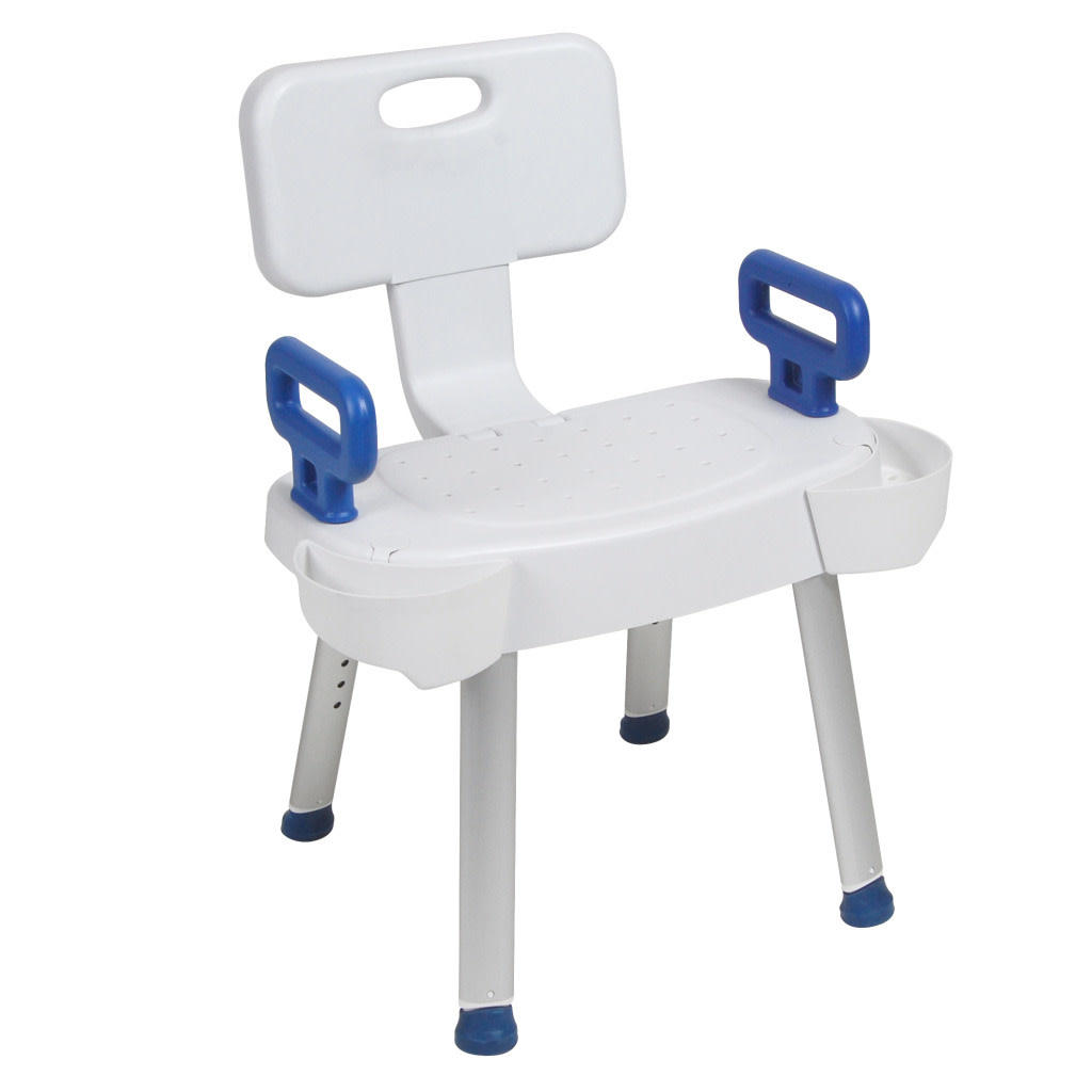 Drive shower hotsell chair with back