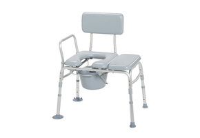 Drive Combination Padded Transfer Bench/Commode