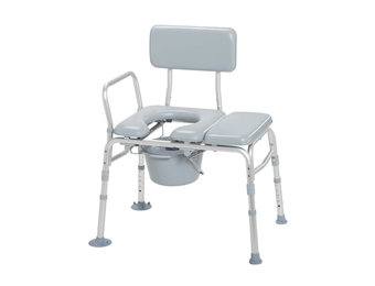 Drive Combination Padded Transfer Bench/Commode