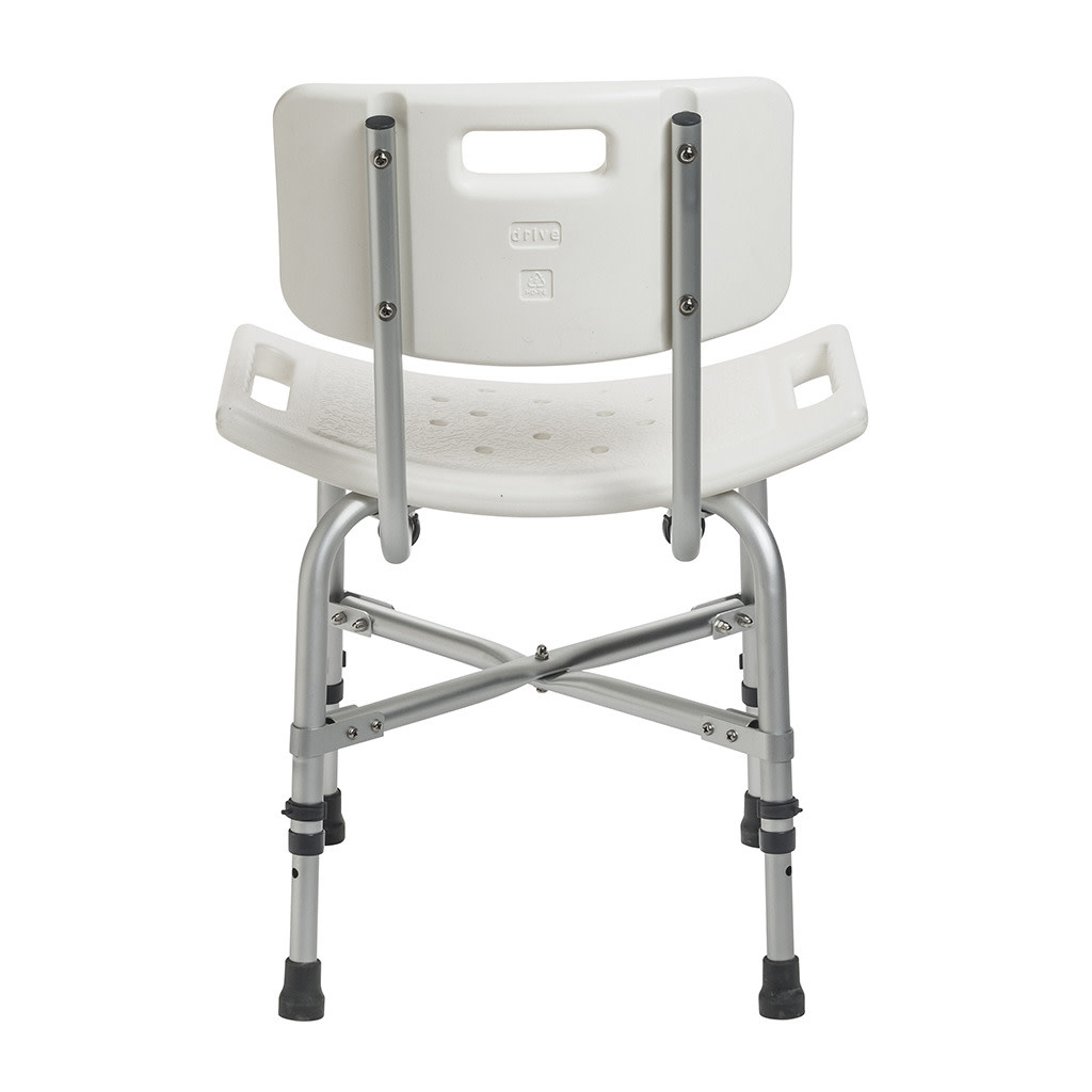 Drive Deluxe Bariatric Bath Bench with Back