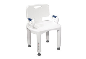 Drive Premium Bath Bench With back And Arms