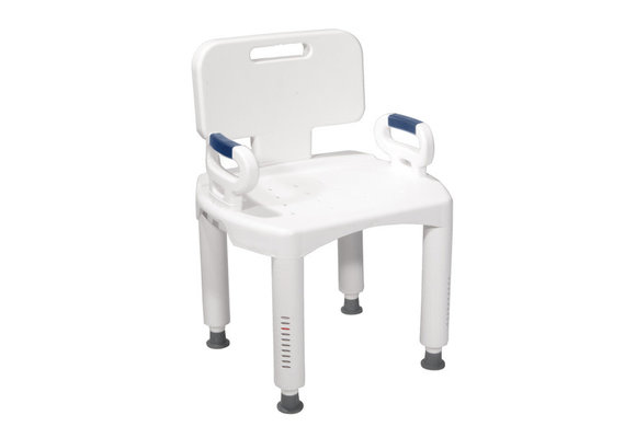 Drive Premium Bath Bench With back And Arms