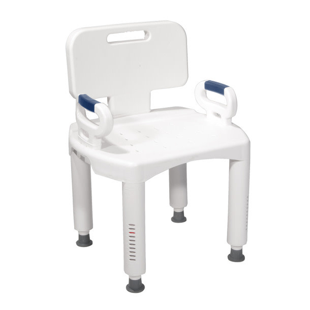 Drive Premium Bath Bench With back And Arms