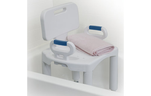 Drive Premium Bath Bench With back And Arms