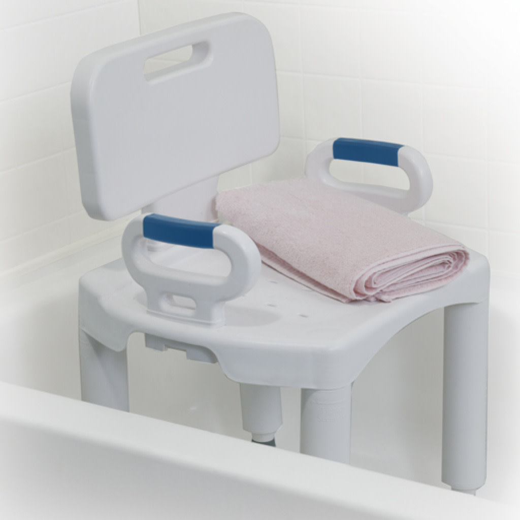 Drive Premium Bath Bench With back And Arms