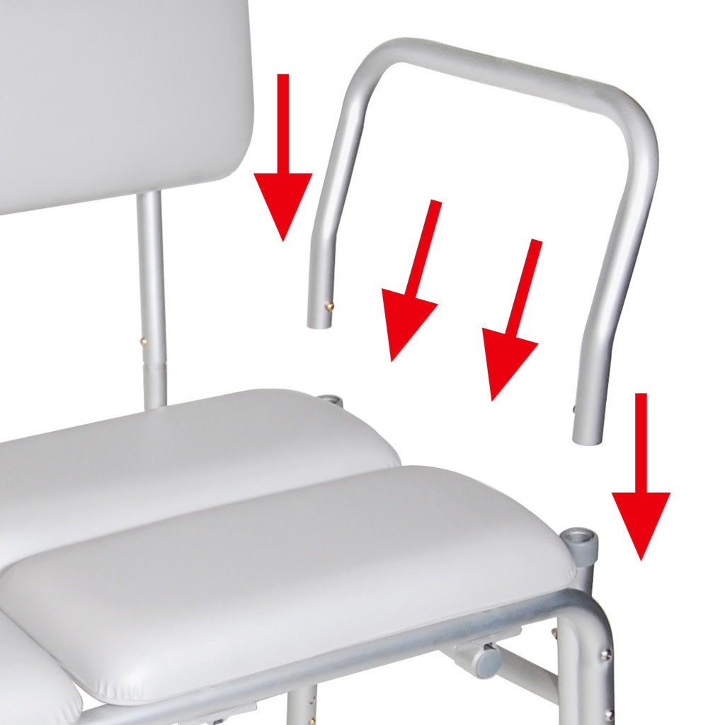 Drive Padded Tub Transfer Bench