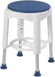 Drive Bath Stool With Padded Rotating Seat