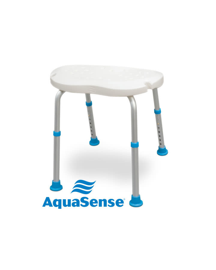 Aquasense Adjustable Bath Seat White Medi Healthcare