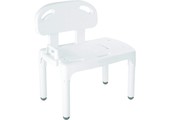 Universal Transfer Bench White 400 lbs w/Back
