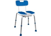 Airway Padded Bath Shower Safety Seat with Hygienic Cutout and Backrest