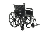 Bariatric Sentra EC Heavy-Duty Wheelchair 24"