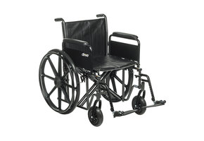 Bariatric Sentra EC Heavy-Duty Wheelchair 24"