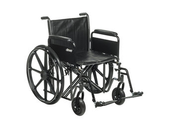 Bariatric Sentra EC Heavy-Duty Wheelchair 24"