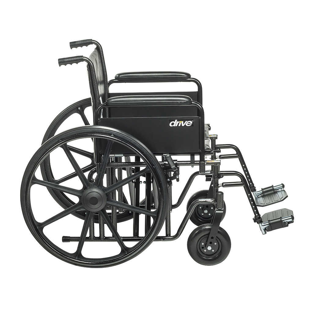 Bariatric Sentra EC Heavy-Duty Wheelchair 24"