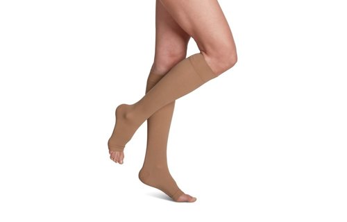 Essential Cotton For Men 20-30mmHg 66Light Beige Medium Short