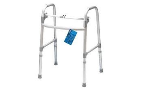 Carex Single-button Folding Walker