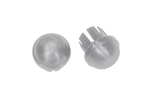 Deluxe Folding Walker, Two Button with 5" Wheels