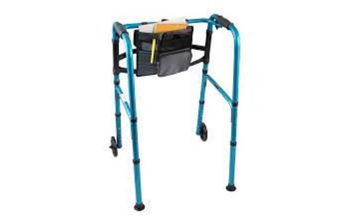 Carex Explorer Folding Walker w/5" wheels/Glides