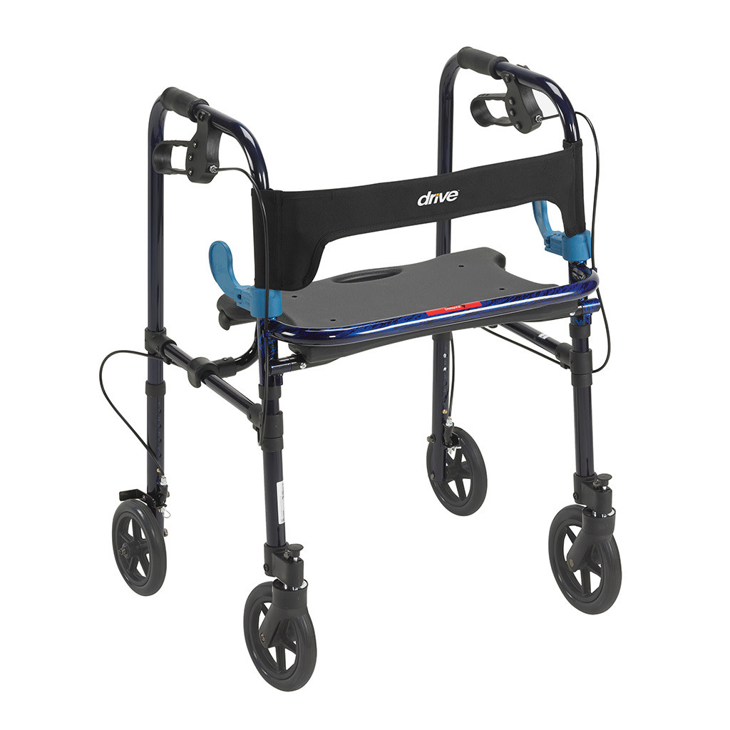Drive Clever- Lite Walker- 8" Casters
