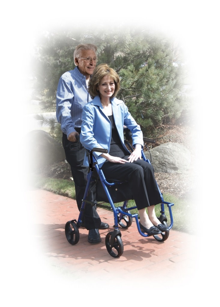 Drive Duet Rollator /Transport Chair